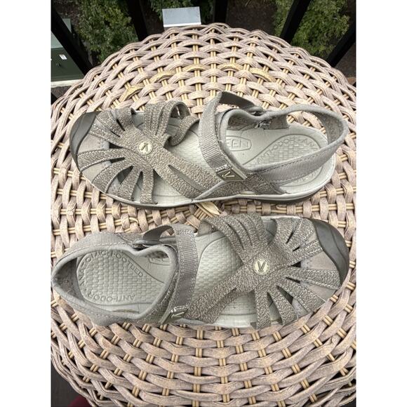 Keen Rose Casual Closed Bumper Toe Sandals Brown Women's Size US 7 - Picture 7 of 14